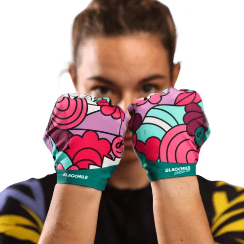 Aero Performance Half Finger Gloves - Aphrodite