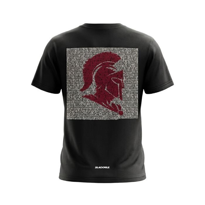 Alternative view of Black Organic Cotton Tee – Names Edition