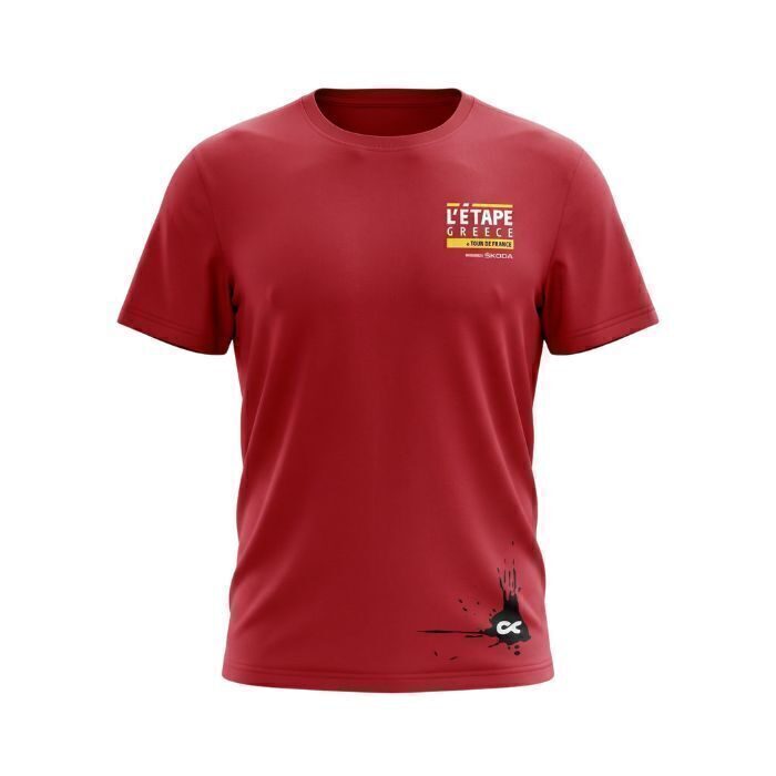 Red Organic Cotton Tee – Names Edition