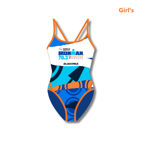 Ολόσωμο μαγιό Thin Strap παιδικό - ΔΕΗ IRONMAN® 70.3® Greece