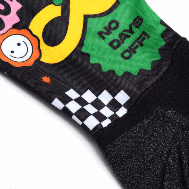 Alternative view of Run your feet off – Patches