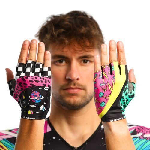 Aero Performance Half Finger Gloves - Out Of Space
