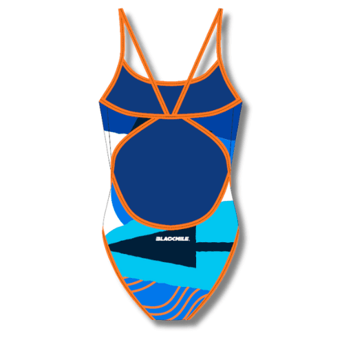 Alternative view of Ολόσωμο μαγιό Thin Strap παιδικό - ΔΕΗ IRONMAN® 70.3® Greece