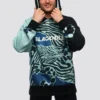 Aqua Animal Print