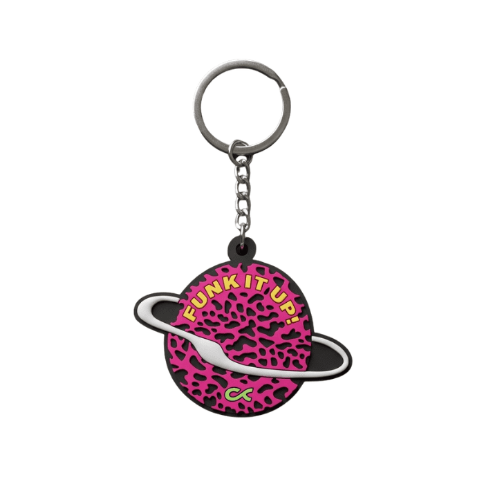 Funky Planet Keychain